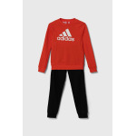 Детский спортивный костюм adidas LK BOSOG FT, оранжевый - фото 3