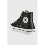 Кожаные кроссовки Chuck Taylor All Star EVA Lift Converse, черный - фото 3