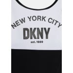 Купальник SWIMMING COSTUME DKNY, цвет black/white - фото 3