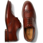 Оксфорды Rucci Wing Tip Oxford Florsheim, цвет Cognac Smooth - фото