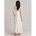 Платье Ghost Florrie A-Line Satin Slip Maxi, слоновая кость - фото 2