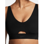 Спортивный бюстгальтер Nike W DF INDY PLUNGE CUTOUT BRA, черный - фото 3