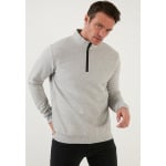 Толстовка REGULAR FIT Buratti, цвет grey melange - фото