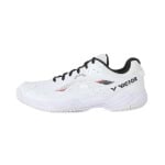 Кроссовки VICTOR Badminton Shoes Unisex Low-top White/Black, белый/черный - фото