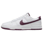 Nike Dunk Low Retro White Night Maroon - фото