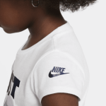 Футболка Nike Sweet Swoosh "Just Do It" Toddler Graphic T-Shirt, белый - фото 4