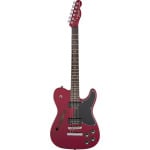 Электрогитара Fender Jim Adkins JA-90 Telecaster Thinline - Crimson Red Transparent - фото 4