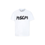 Футболка с принтом MSGM, белый - фото 2