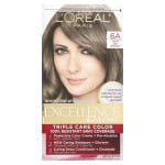 Крем L'Oréal Excellence Creme Triple Care Color 6A светло-пепельно-коричневый - фото