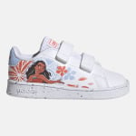 Детские кроссовки Disney Advantage Moana Adidas, белый - фото