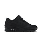 Кроссовки Nike Air Max 90 Leather 'Black', черный - фото