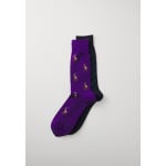 Носки ALL OVER CREW SOCK UNISEX 2 PACK Polo Ralph Lauren, темно-синий - фото