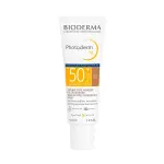 Тонированный солнцезащитный крем, уменьшающий пятна SPF 50 Photoderm Aquafluide Bioderma, цвет marrón - фото