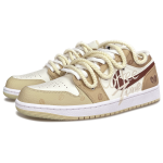 Баскетбольные кроссовки Air 1 Vintage Men Low-Go Yellow/White Jordan - фото 2