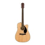 Акустическая гитара Fender CD-60SCE Dreadnought 6-String Acoustic Guitar - фото