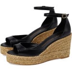 Сандалии Stuart Weitzman Nudistia Espadrille Wedge, черный - фото