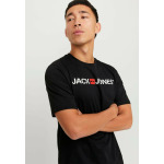 Футболка с принтом RUNDHALS 4 STÜCK Jack & Jones, цвет Mottled Dark Blue - фото 2