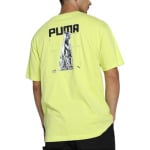 Футболка мужская желтая Puma, желтый - фото 6