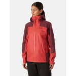 Куртка Helly Hansen W VERGLAS 2L SHELL JACKET, красный - фото