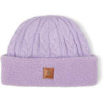 Шапка UGG Koolaburra Beanie with Brushed Fleece Cuff, цвет Purple Rose - фото 2