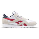 Кроссовки Reebok Classic Nylon, цвет Cloud White/Flash Red/Vector Navy - фото