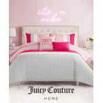 Блок полосатый 4 шт. Комплект одеял, Twin/Twin XL Juicy Couture, коричневый - фото 6