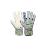 Вратарские перчатки Reusch "Attract Grip Finger Junior", для всех поверхностей игрового поля, белый - фото