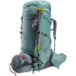 Женский рюкзак Aircontact Core 55+10 SL Deuter, бирюзовый - фото 8