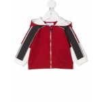 Спортивная куртка на молнии с капюшоном Emporio Armani Kids, красный - фото