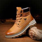 Мужские ботинки Cahhrrn X Martin Boot Men Beige Beck - фото 11