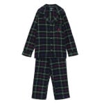 Пижама в клетку Ralph Lauren Kids Kesington, синий - фото