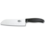 Нож Santoku Victorinox Granton Edge Fibrox Pro - фото