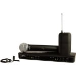 Беспроводная петличная микрофонная система Shure BLX1288/CVL Combination Wireless Wireless CVL Lavalier and PG58 Handheld Microphone System - фото 2