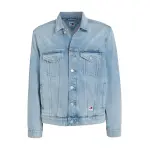 Джинсовая куртка Tommy Jeans "RYAN RGLR TRCKR JCKT", цвет Denim Light - фото 7