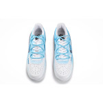 Кроссовки Nike Court Vision 1 Skateboarding Shoes Men Low-top White/Blue, голубой - фото 4