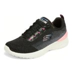 Кроссовки женские Skech-Air Dynamight Low-top Black/Powder Skechers - фото 3