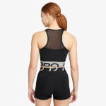 Короткая блузка с укороченным топом np df grx Nike, черный - фото 2