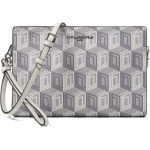 Сумка Karl Lagerfeld Paris Adele Tote, цвет White/Grey Cube Logo - фото