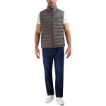 Утепленный жилет Cole Haan Zip Front Quilted Vest, цвет Charcoal - фото 3