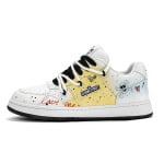 Кроссовки SESAME STREET Skateboarding Shoes Unisex Low-top, белый - фото