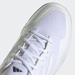 Теннисные Кроссовки Gamecourt 2.0 Adidas, цвет Cloud White/Cloud White/Matte Silver - фото 11