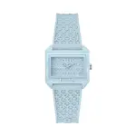 Силиконовые женские часы Mod pop GW0677L3 с синим ремешком Guess - фото