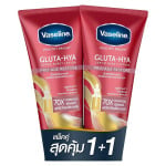 Vaseline Healthy Bright Gluta-Hya Serum Burst Лосьон Pro-Age Restore, 300 мл, двойная упаковка,  Red - фото 2