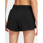 Шорты Nike W NK ONE DF SWSH HBR SHORT, черный - фото 2