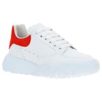 Кроссовки мужские Alexander Mcqueen Court Trainer Lifestyle, белый / красный - фото 3