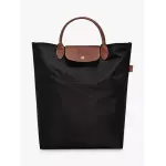 Сумка тоут Longchamp Le Pliage M, черный - фото