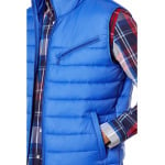 Утепленный жилет Cole Haan Zip Front Quilted Vest, цвет Cobalt - фото 3