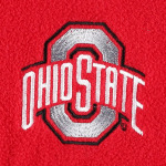 Мужской пуловер с капюшоном Columbia Black Ohio State Buckeyes Lodge с молнией в четверть - фото 4