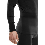 Майка/рубашка LONG SLEEVE BASE LAYER SKIING CEP, цвет black - фото 3