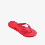 Резиновые шлепанцы с тисненым логотипом Havaianas, красный - фото 3